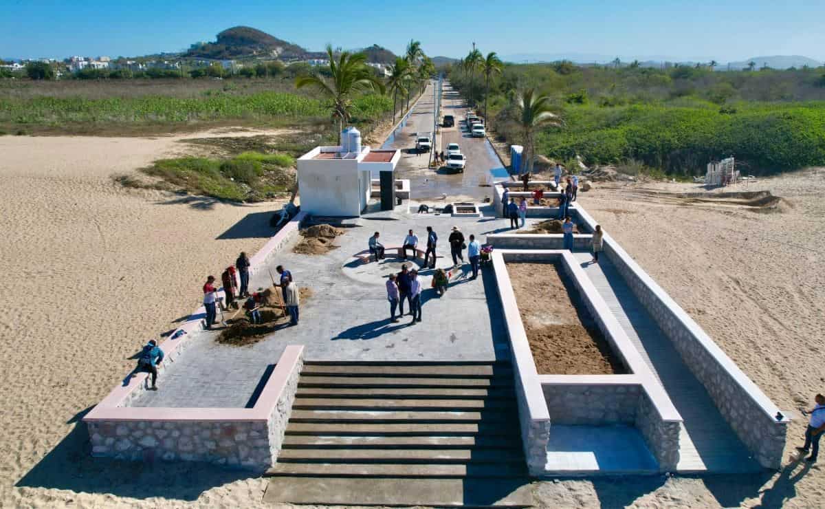 Turistas y locales ya pueden acceder a los baños y regaderas en los accesos de playa en Mazatlán