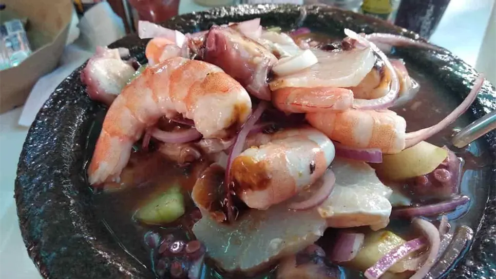 Los mariscos deben estar frescos.