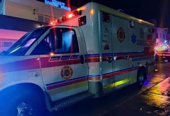 Motociclista resulta herido tras ser embestido por una camioneta en Mazatlán