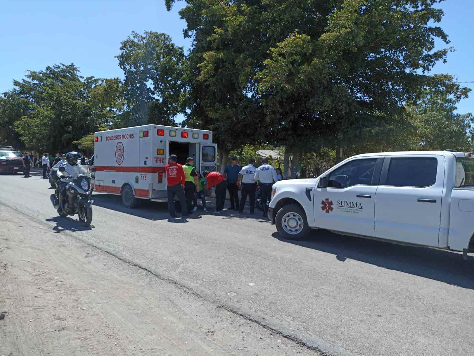 El motociclista murió horas después del accidente.
