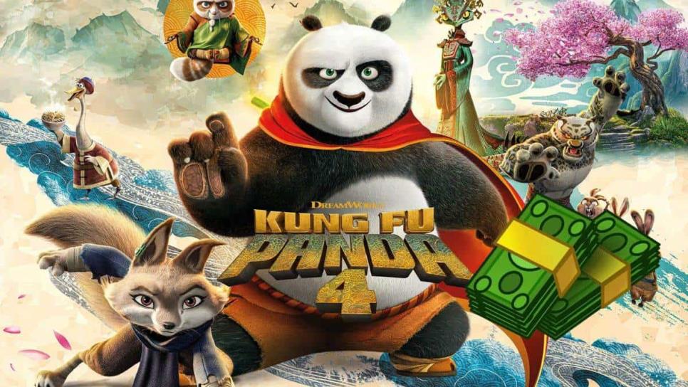 Kung Fu Panda 4, de las más vistas en Semana Santa en los cines de México