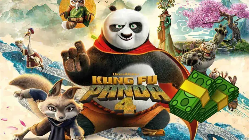 Kung Fu Panda 4 se estrenó el 14 de marzo. FOTO: Internet