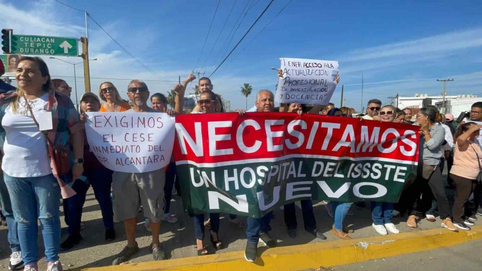 Prepara personal del ISSSTE Mazatlán manifestación frente a AMLO el 08 de abril 