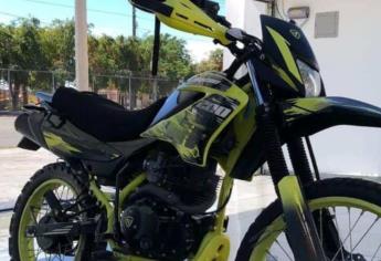 Se roban una motocicleta durante la madrugada de este lunes en Culiacán