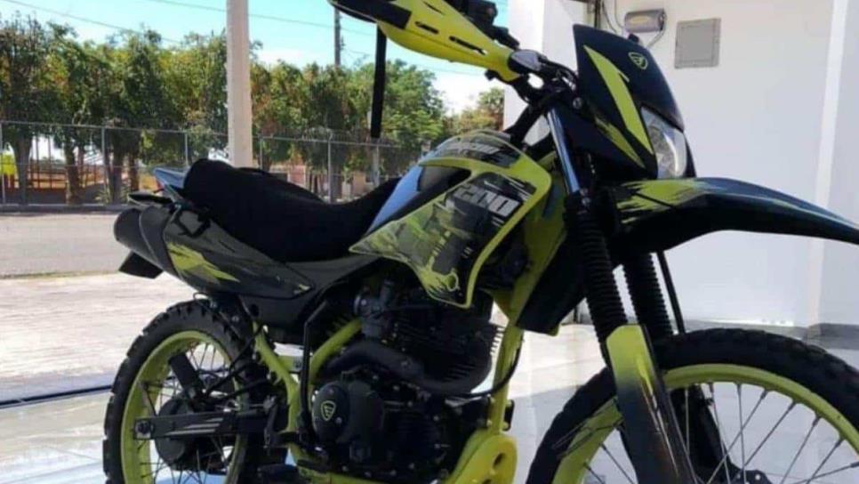 Se roban una motocicleta durante la madrugada de este lunes en Culiacán