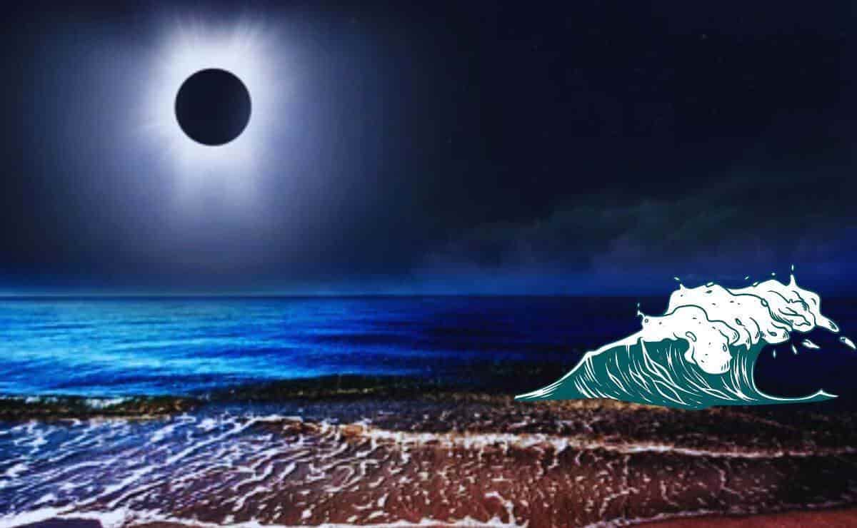 ¿Cómo afectará el eclipse solar 2024 la marea del mar?