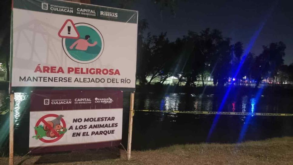 Se les vuelve «pez»: presunto ladrón escapa de la policía en el Parque Las Riberas, Culiacán