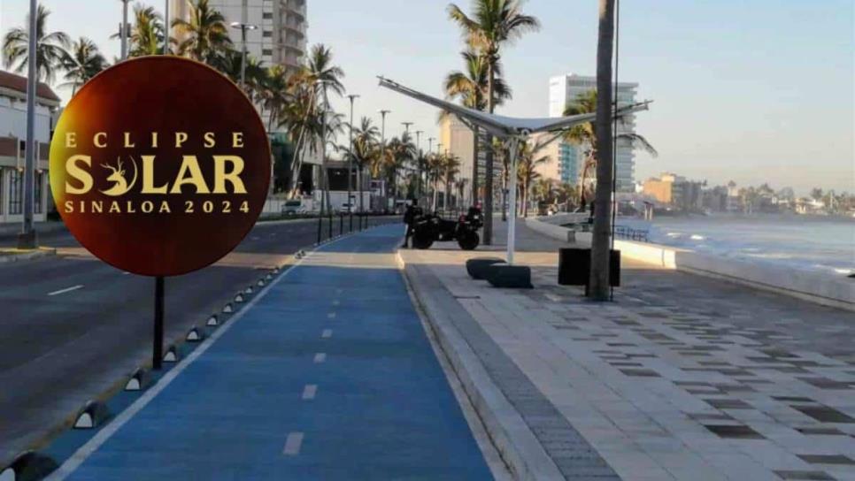 Cerrarán el Malecón de Mazatlán para apreciar el eclipse solar con seguridad