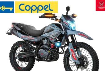 Coppel rebaja hasta 12 mil pesos esta moto deportiva en abril