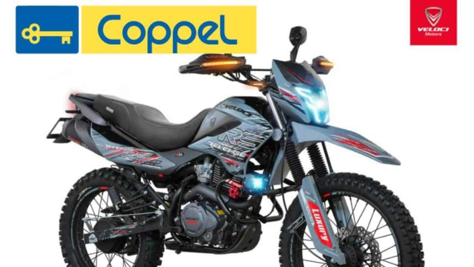 Coppel rebaja hasta 12 mil pesos esta moto deportiva en abril