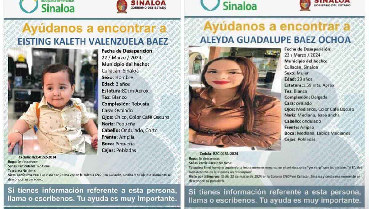 Las tres personas tienen casi 2 semanas desaparecidos. FOTO: Cortesía