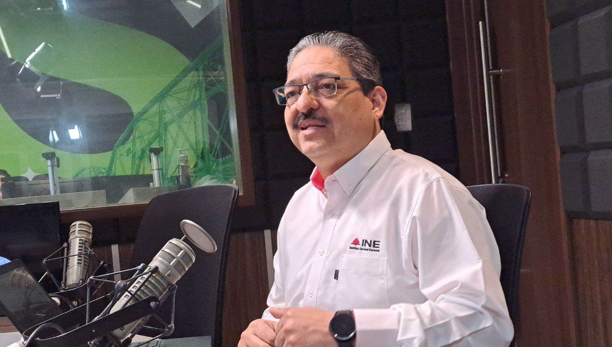 José Luis Ruelas Miranda en el estudio de Luz Noticias. FOTO: Luz Noticias