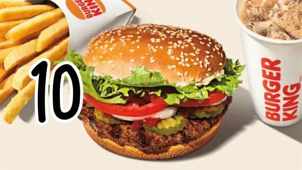 Burger King tiene las hamburguesas a 10 pesos. | FOTO: Temática.