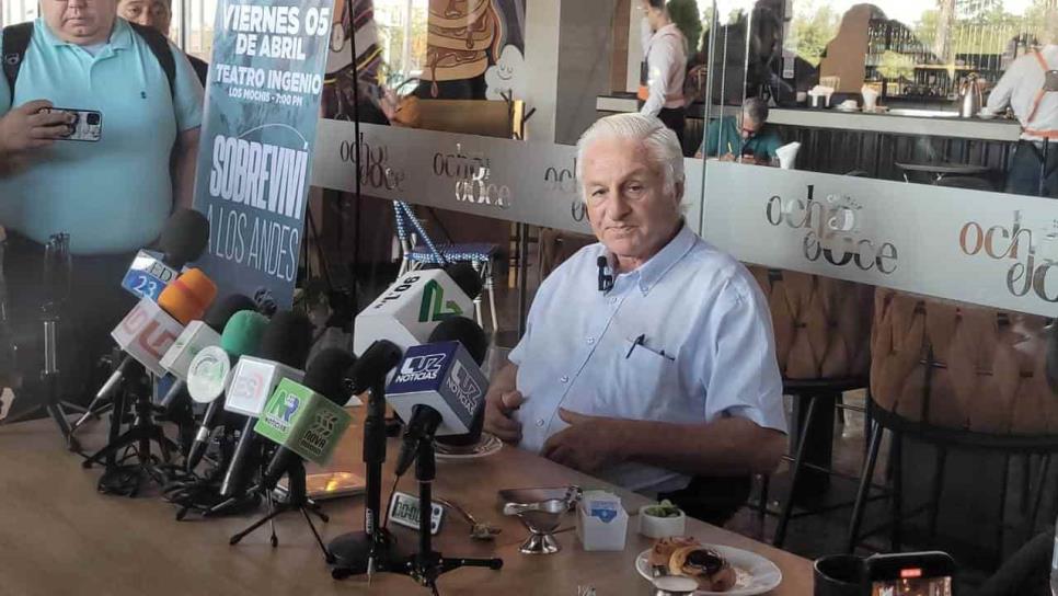 Sobreviviente del accidente aéreo en Los Andes brindará conferencia en Los Mochis