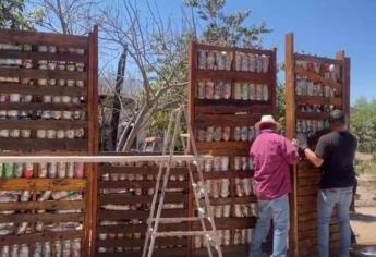 Conoce la primera casa ecológica en Culiacán hecha de tarimas, botellas PET y llantas 
