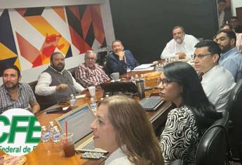 Internet gratis en Sinaloa, Rocha Moya revisa avances con autoridades de la CFE
