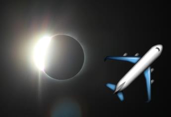 Eclipse solar 2024. en estos vuelos podrás ver el fenómeno astronómico, ¿hay alguno en México?