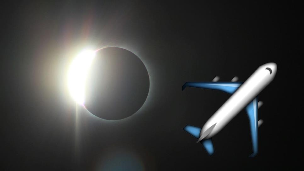 Eclipse solar 2024. en estos vuelos podrás ver el fenómeno astronómico, ¿hay alguno en México?