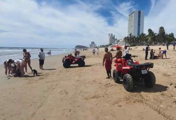 Salvan la vida dos extranjeros que eran arrastrados por el mar en la zona de Cerritos 