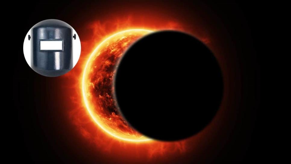 ¿Se puede ver el Eclipse Solar con un vidrio para soldar?