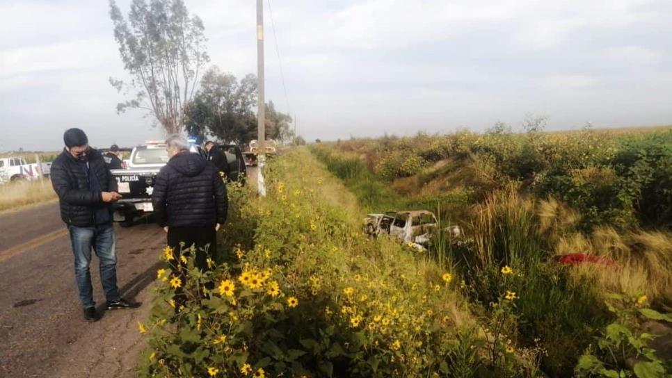 Conductor se queda dormido y muere al estrellarse contra muro de canal de riego en Culiacán