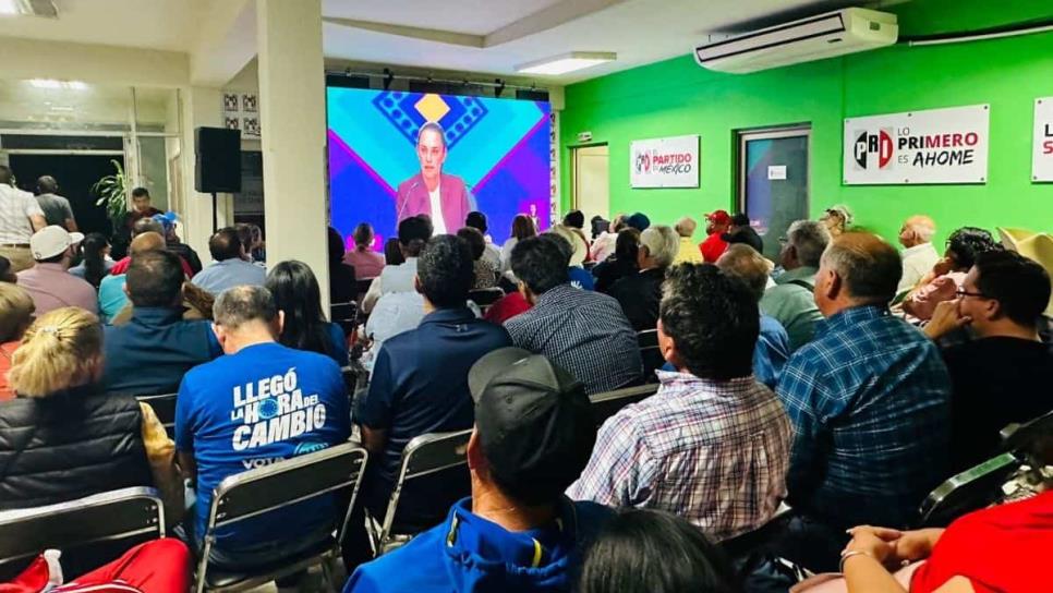 Coalición «Fuerza y Corazón por Sinaloa señala triunfo de Xóchitl Gálvez en Debate presidencial del INE
