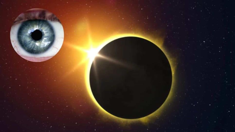 Eclipse solar: tu vista quedará con manchas negras si lo miras sin protección