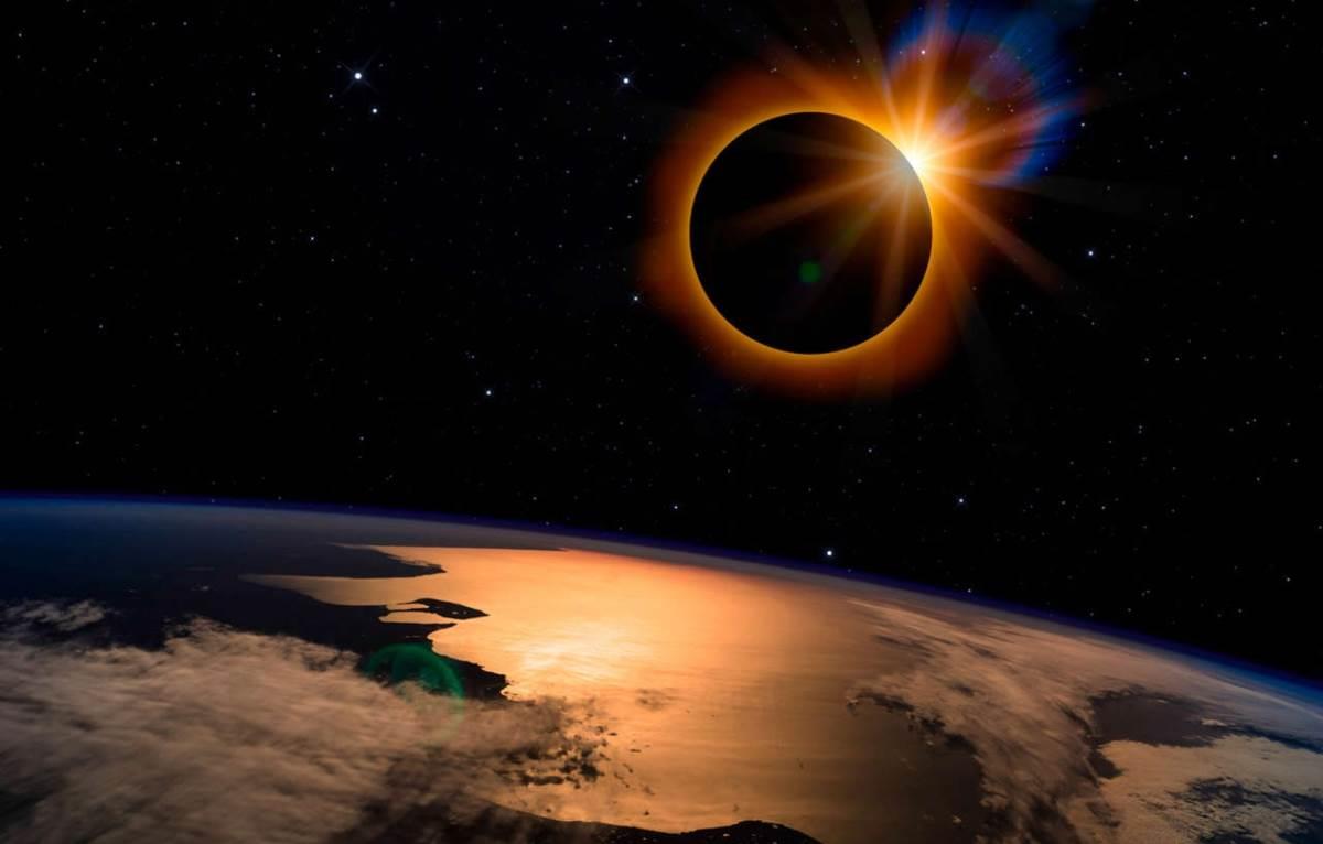 Así se vio el Eclipse Solar desde el espacio | VIDEO