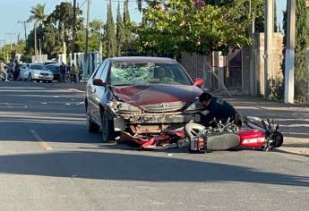 Muere motociclista tras choque por alcance en Sinaloa municipio