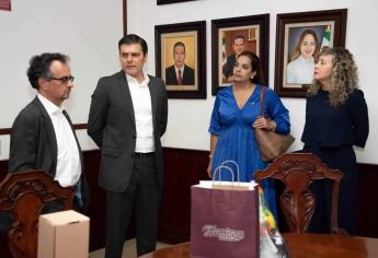 Alcalde de Culiacán se reúne con Embajador de Reino Unido para fortalecer relaciones
