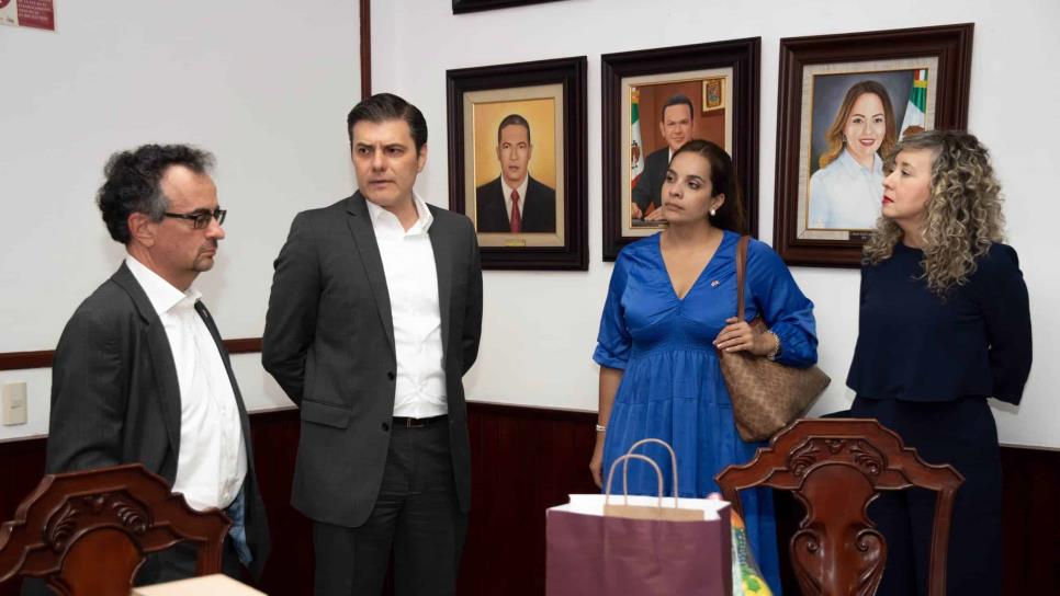 Alcalde de Culiacán se reúne con Embajador de Reino Unido para fortalecer relaciones