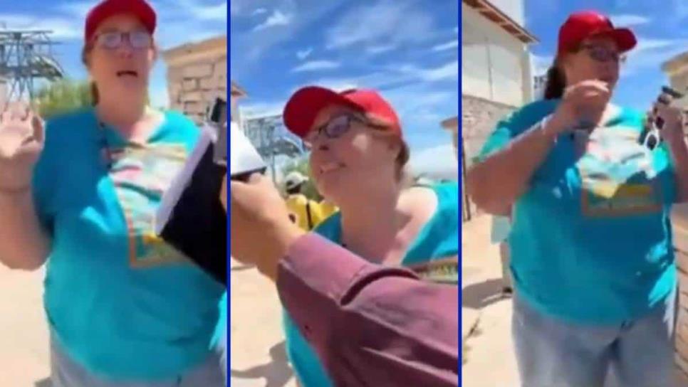 Gringos corren a mexicanos de un mirador durante el eclipse solar | VIDEO