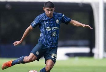 Dagoberto Espinoza, el joven de Guamúchil que debuta con América en la Liga MX