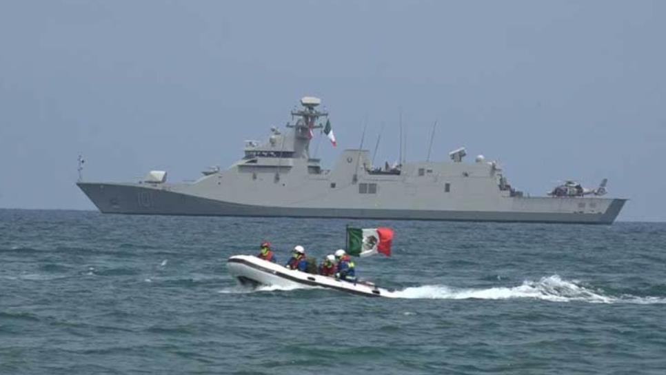 POLA ARM-Juárez: qué armas porta el buque más poderoso de México atracado en Mazatlán