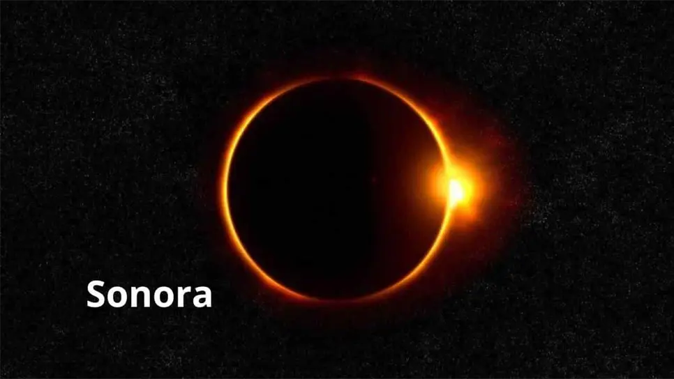 El próximo eclipse solar oscurecerá esta ciudad de Sonora. | FOTO: Temática.