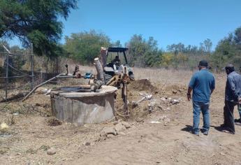 Más de 40 comunidades en El Fuerte carecen de agua; rehabilitan pozo