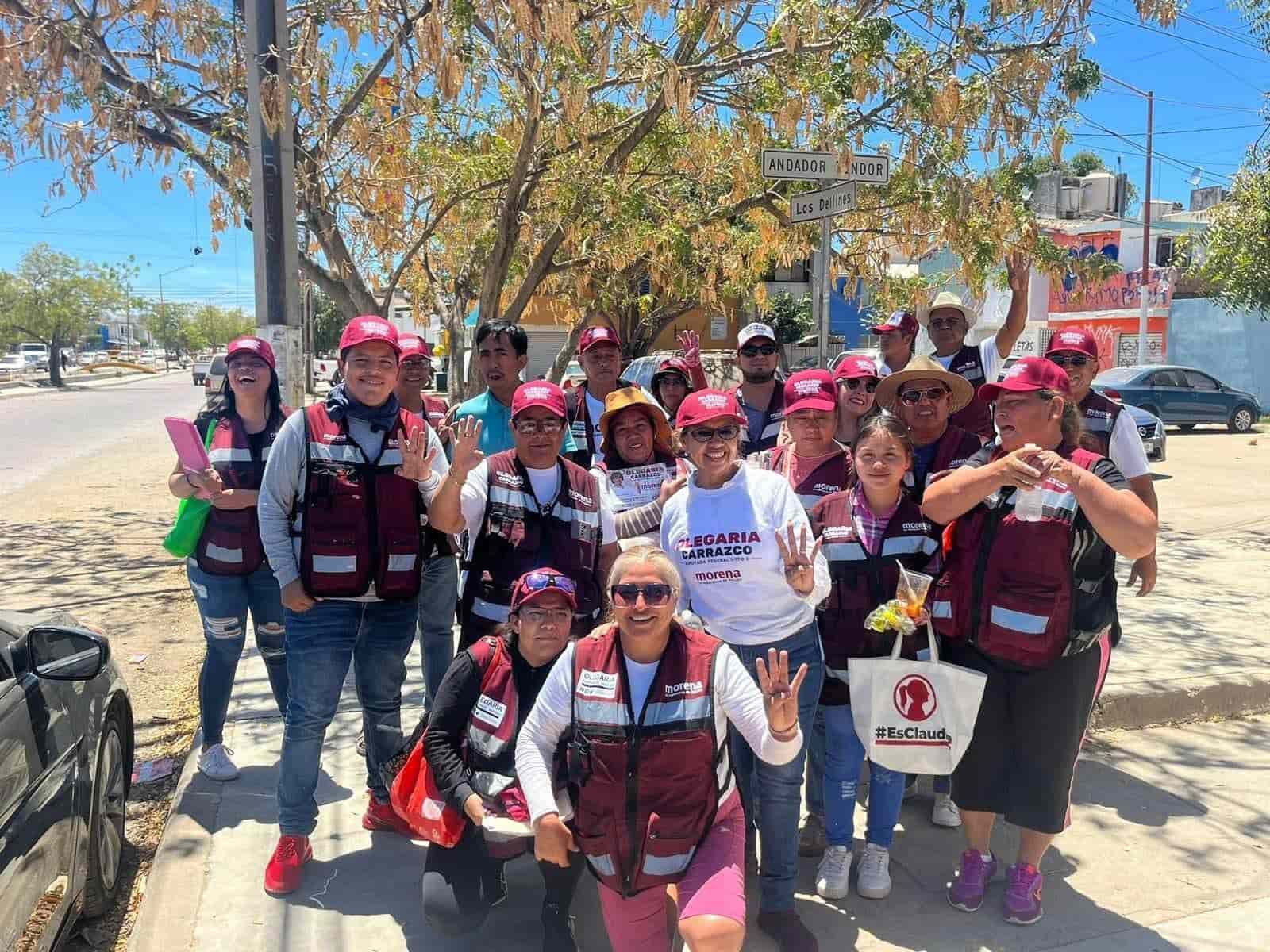 Olegaria Carrazco busca ganar la diputación por parte de Morena. FOTO: Cortesía