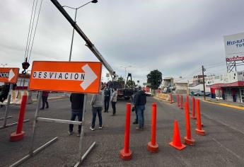 Inicia la remodelación total de bulevar Adolfo López Mateos en Los Mochis