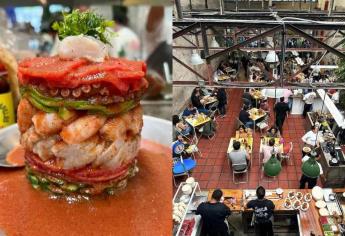 ¿Cuánto cuesta una torre de mariscos en el mejor restaurante estilo Sinaloa en la CDMX?