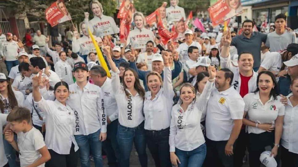 Ahora sí vamos completos y con fuerza en la campaña: Erika Sánchez