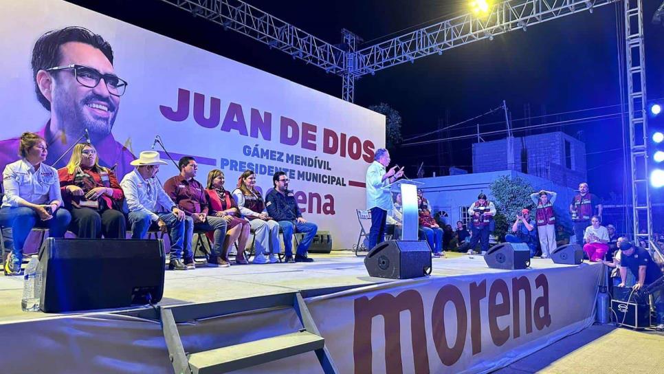 Juan de Dios arrasará en la candidatura a la Alcaldía de Culiacán: Enrique Inzunza 