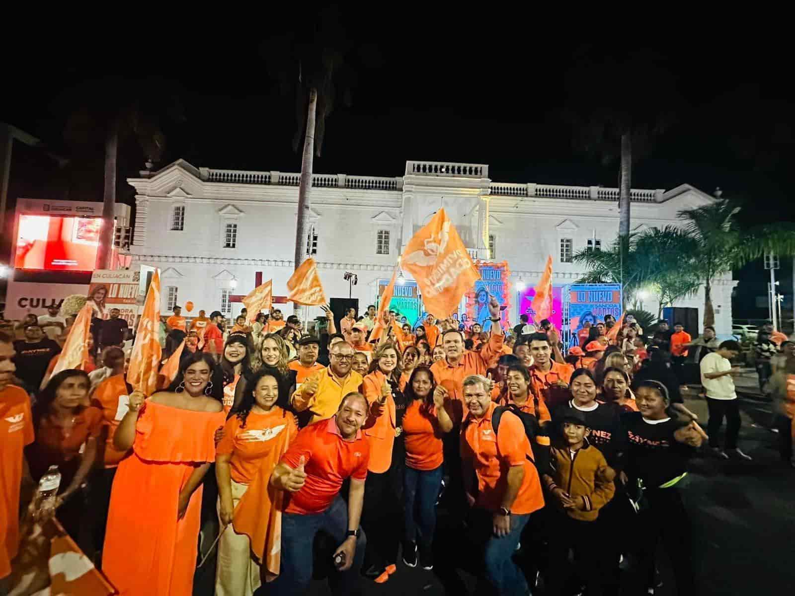 El evento estuvo lleno de simpatizantes. FOTO: Cortesía