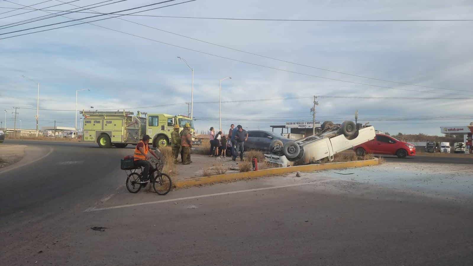 Afortunadamente los jóvenes solo presentaron lesiones leves. FOTO: Luz Noticias