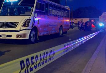 Camión arrolla y mata a una joven en Mazatlán