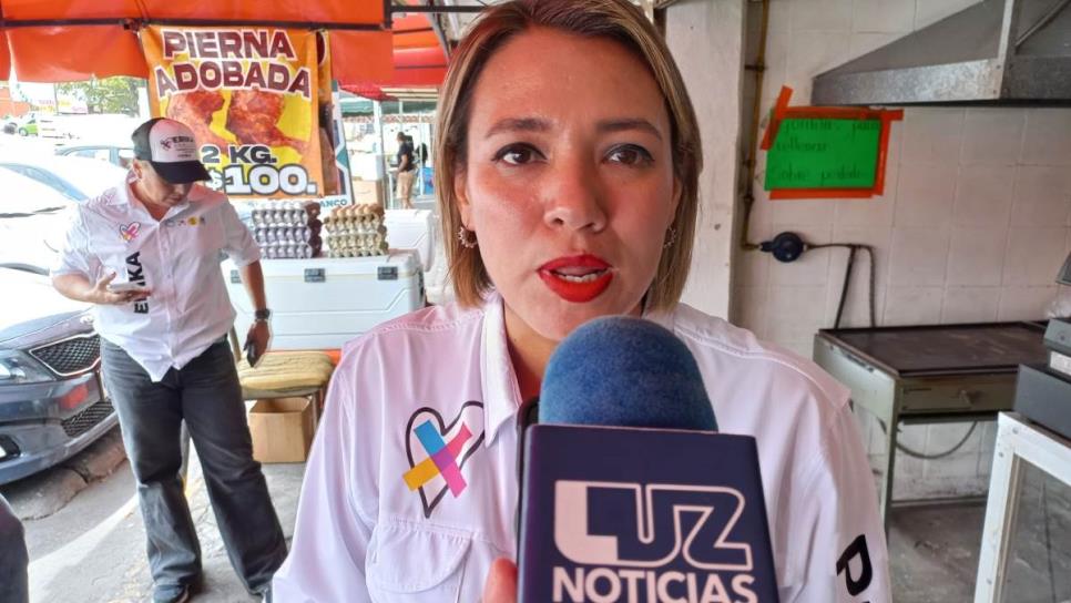 Es irreal el número de calles pavimentadas por Gámez Mendívil, critica Erika Sánchez