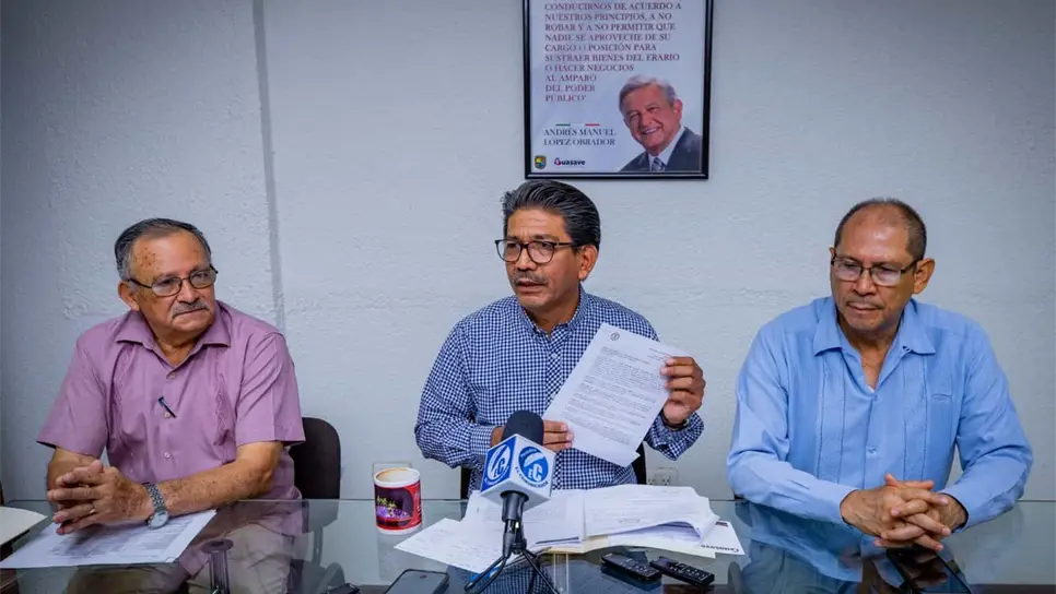 Amenazan con dejar sin servicio de agua y drenaje a Guasave. | FOTO: Cortesía.