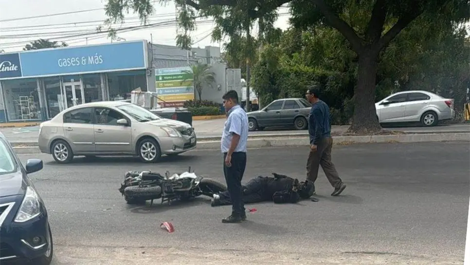 El accidente.