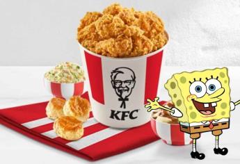Estas son las figuras de Bob Esponja que tiene en promoción KFC: cuánto cuestan y qué incluyen