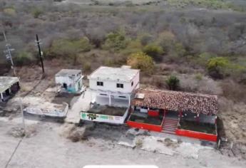 Así luce el misterioso restaurante abandonado en el medio de la carretera Mazatlán-Culiacán | VIDEO   