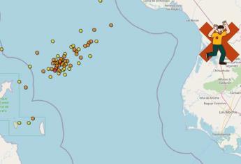 ¿Qué pasa en el Golfo de California? Reportan 51 sismos cerca de Sinaloa en dos días